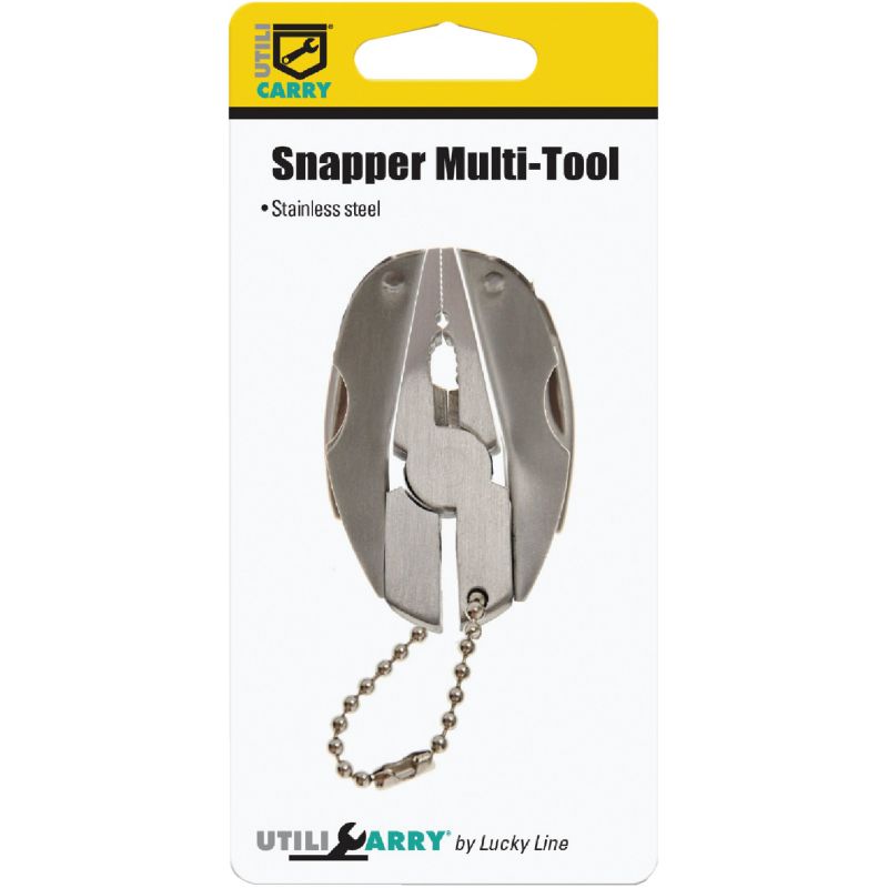 Lucky Line Utilicarry Snapper Multi-Tool Stainless Steel