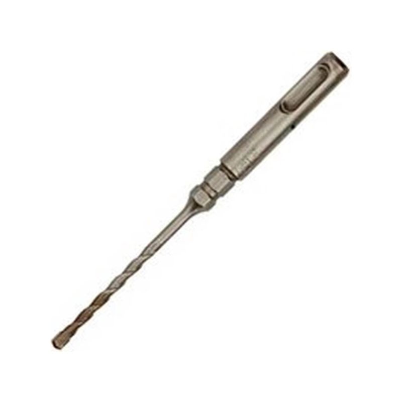 Milwaukee 48-20-7091 Hammer Drill Bit with 1/4 in Hex, 5/32 in Dia, 7 in OAL, Spiral Flute, 2-Flute