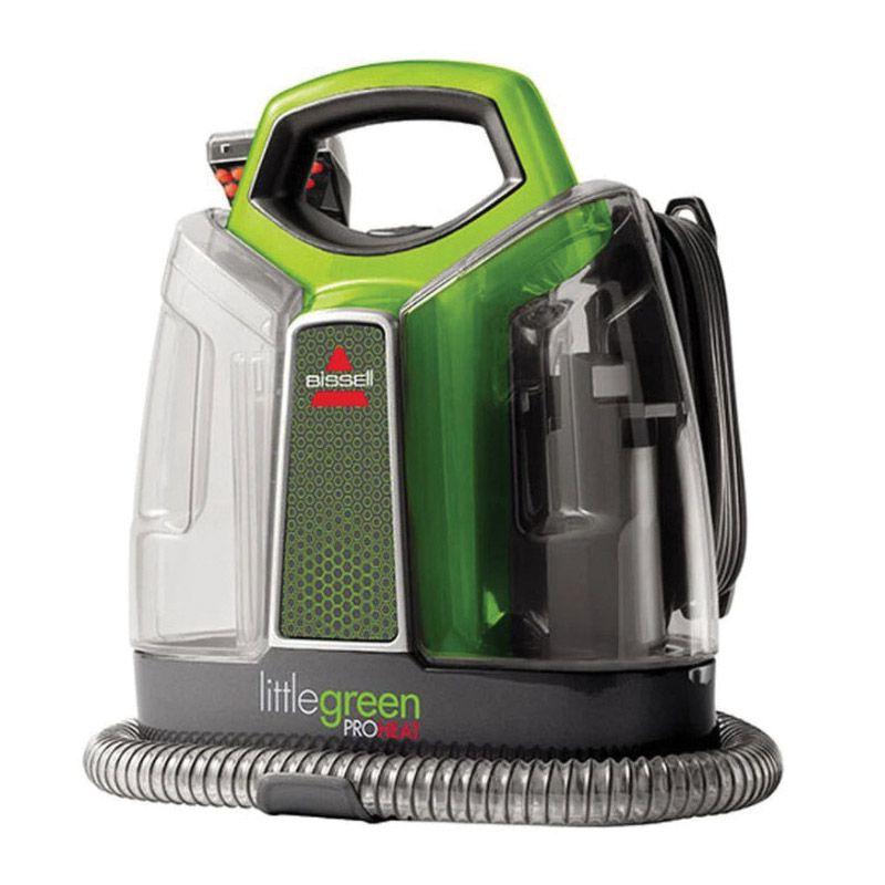 Bissell Little Green 2513E Portable Carpet and Upholstery Cleaner, 37 oz Tank, Cha Cha Lime Cha Cha Lime, 37 Oz