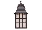 Westinghouse 6400000 Outdoor Wall Fixture, 120 V, 9 W, LED Lamp, 550 Lumens, 3000 K Color Temp, Aluminum Fixture