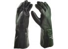 Wells Lamont Chemical Resistant Green PVC Coated Glove L, Green