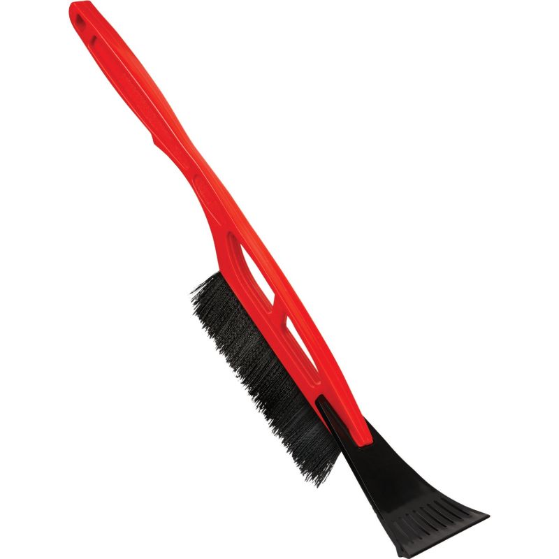 Snowbrush with Ice Scraper Red