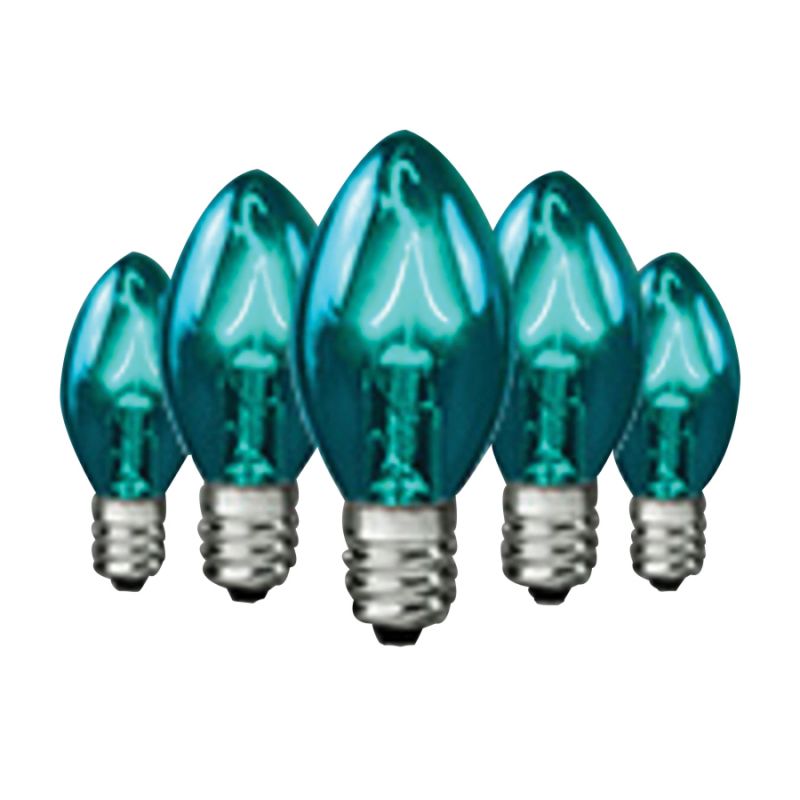 Hometown Holidays 19157 Replacement Bulb, C9 Lamp, Teal Light
