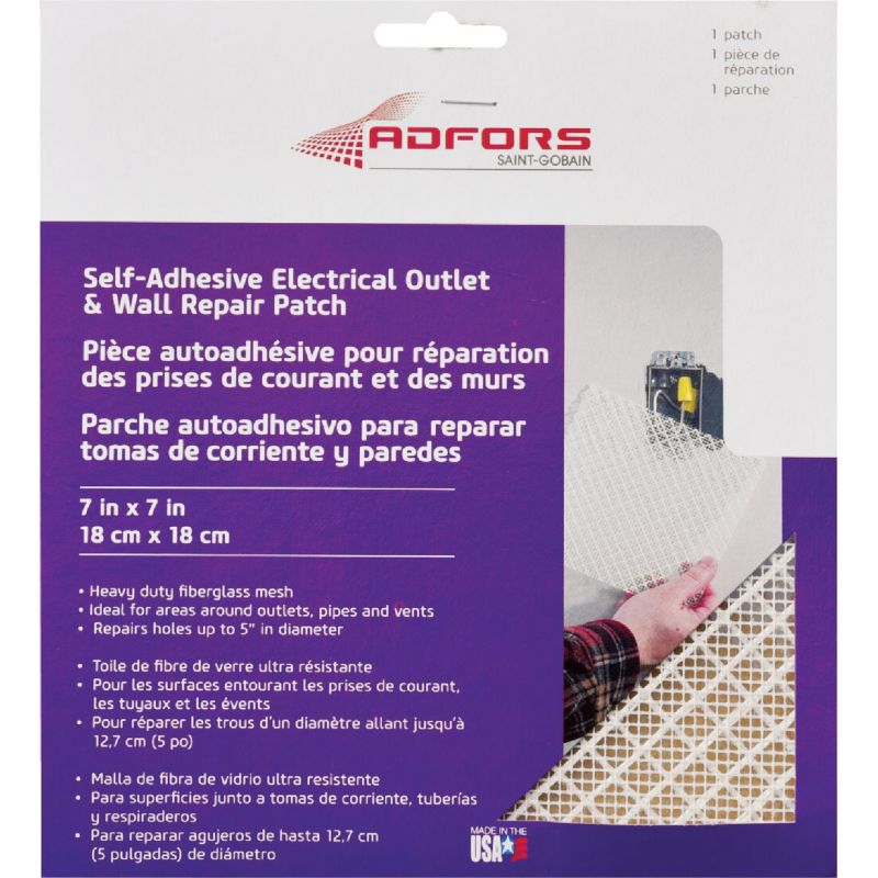 FibaTape Electrical Outlet Drywall Patch
