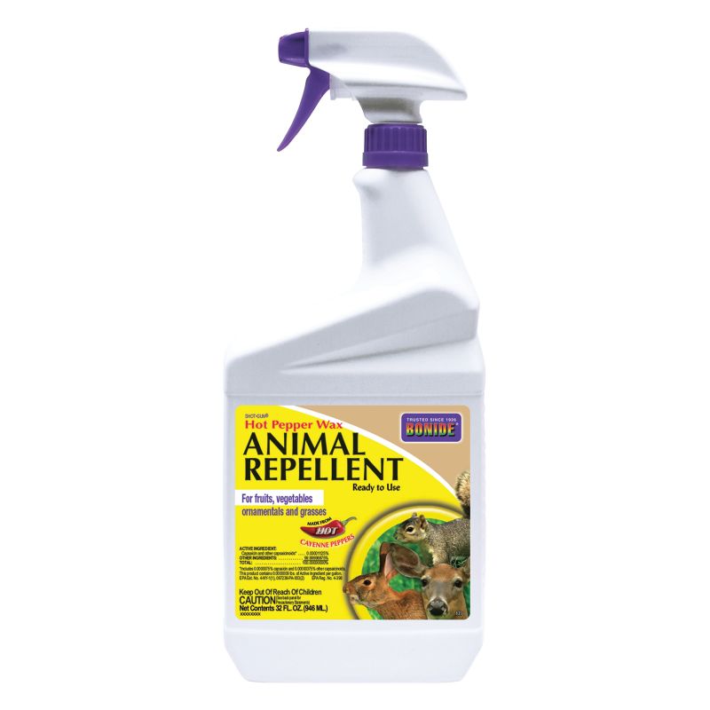 Bonide 127 Animal Repellent, Ready-to-Use Clear/Cloudy