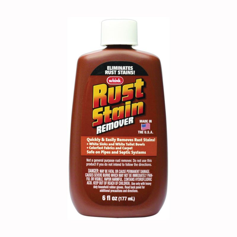 Whink 01261 Rust and Stain Remover, 6 oz, Liquid, Acrid
