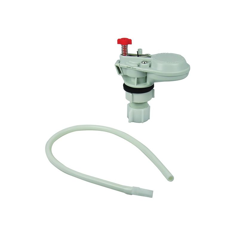 Danco 80008 Toilet Fill Valve, Plastic Body, Anti-Siphon: Yes, For: Most Toilets, Excluding 1-Piece Low-Boys White