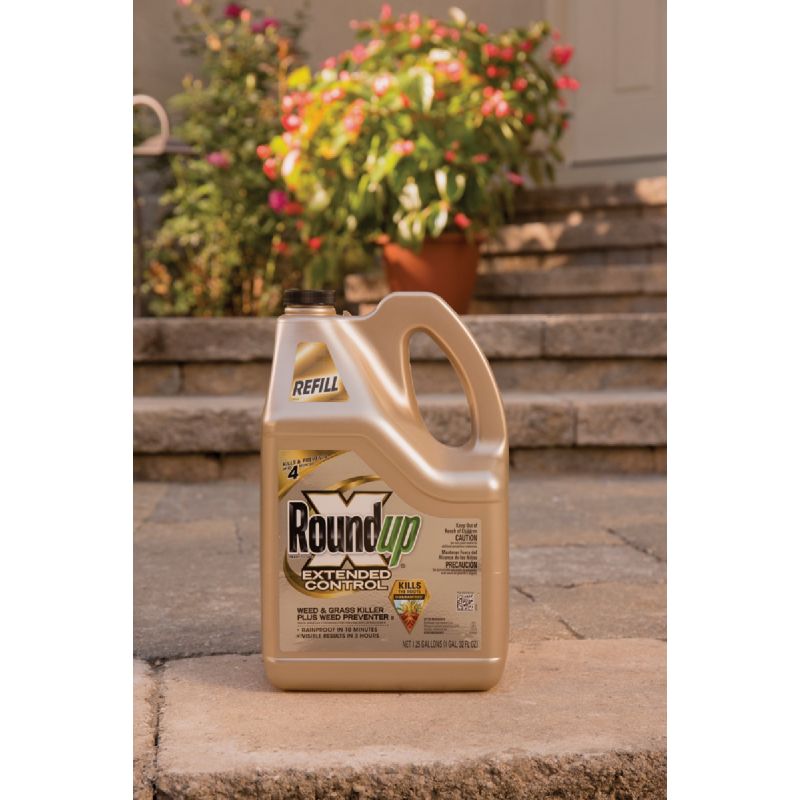 Roundup Extended Control Weed &amp; Grass Killer Plus Weed Preventer II 1.25 Gal., Pourable