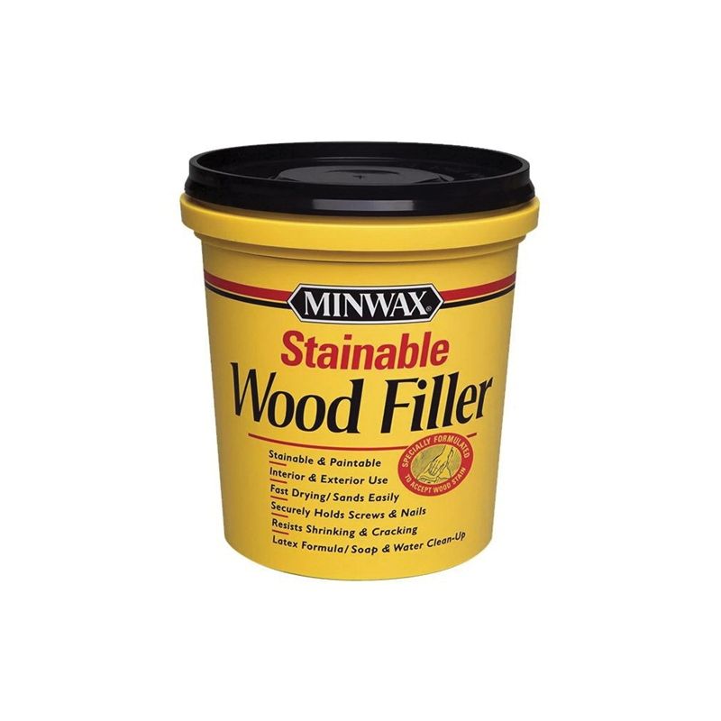 Minwax 528530000 Wood Filler, Solid, 473 mL