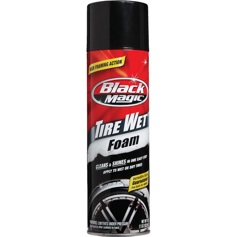 Black Magic Tire Wet Foam Tire Cleaner Spray, 18 Ounce - City Market