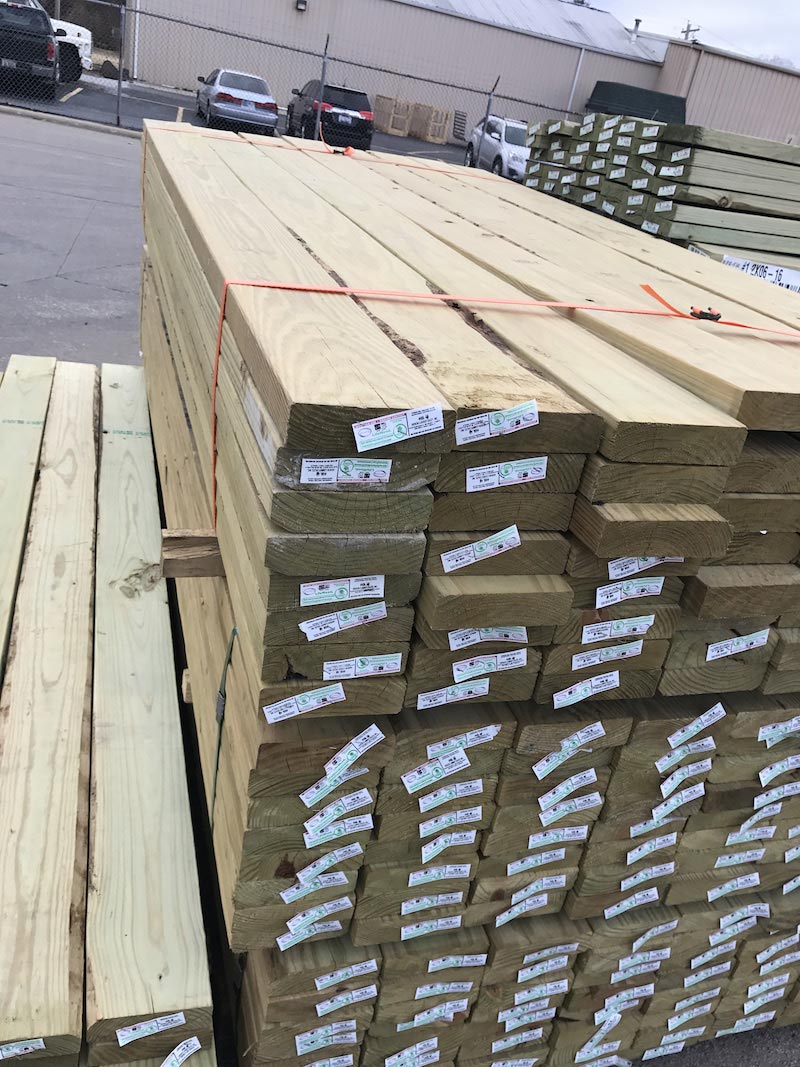 Buy 2 X 6 X 8 1 Mca Pressure Treated Lumber