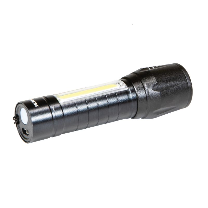 Dorcy Ultra HD Series 41-4380 Flashlight and Area Light, Lithium-Ion, Rechargeable Battery, 100 Lumens Lumens, Black Black