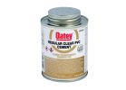 Oatey 31013 Solvent Cement, 8 oz Can, Liquid, Clear Clear