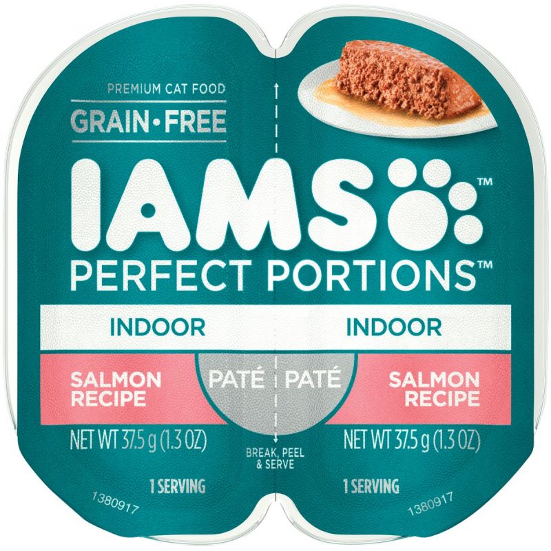 Iams Perfect Portions Indoor Formula Wet Cat Food 2.6 Oz.