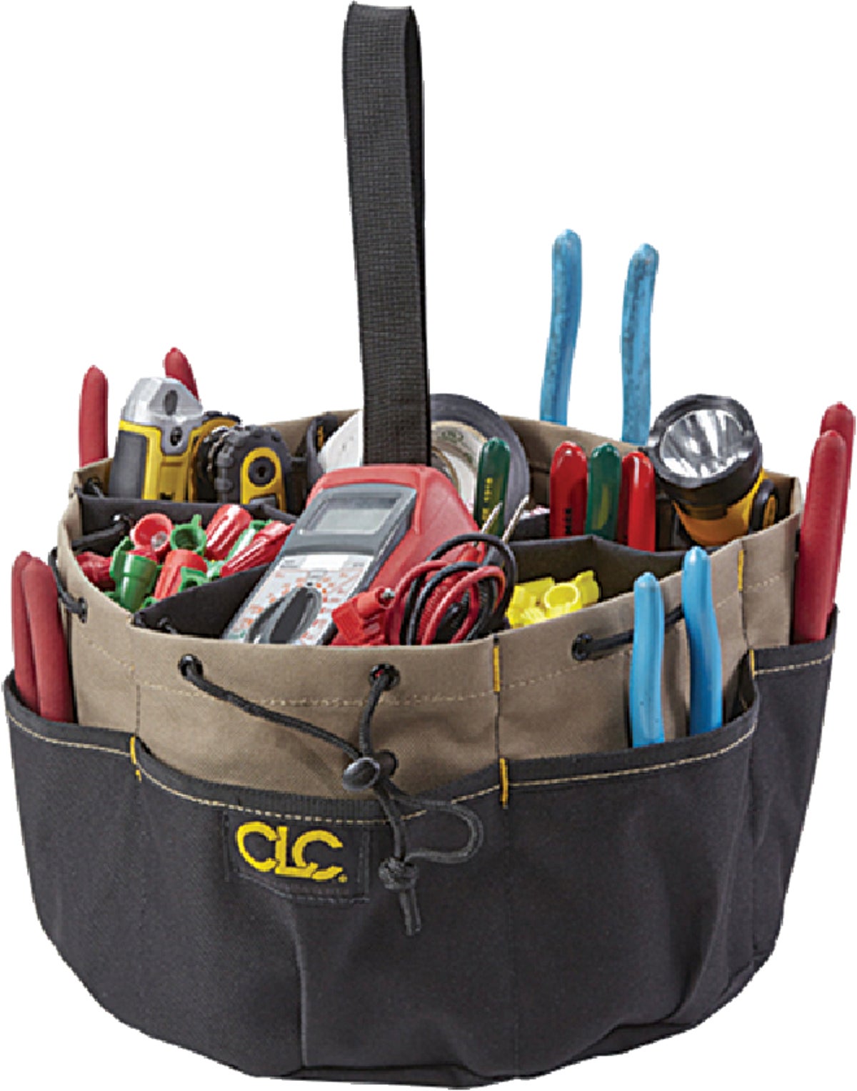CLC 61-Pocket Top-of-the-Line Tool Bucket Organizer