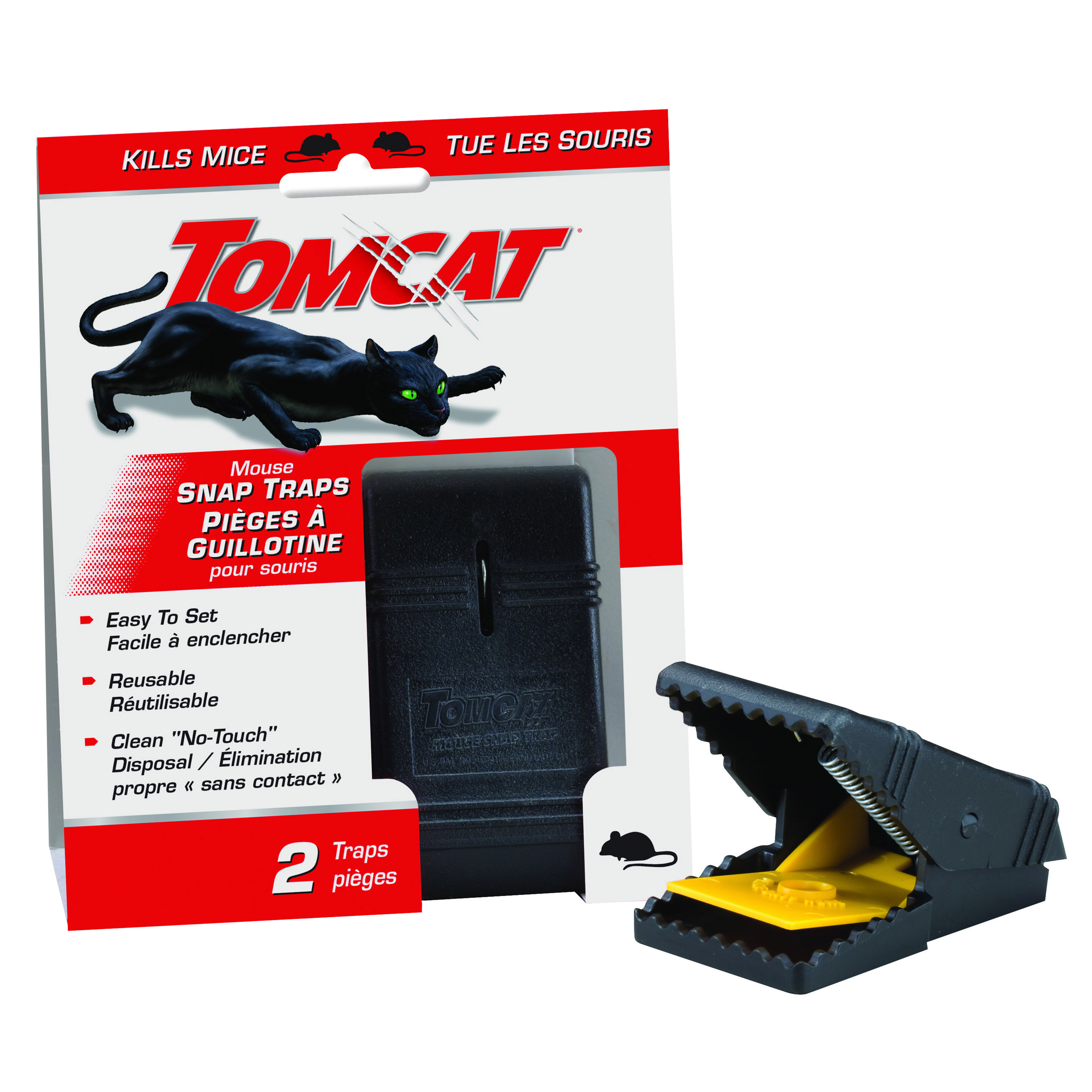 Tomcat 0365510 Mouse Trap, Snap Locking