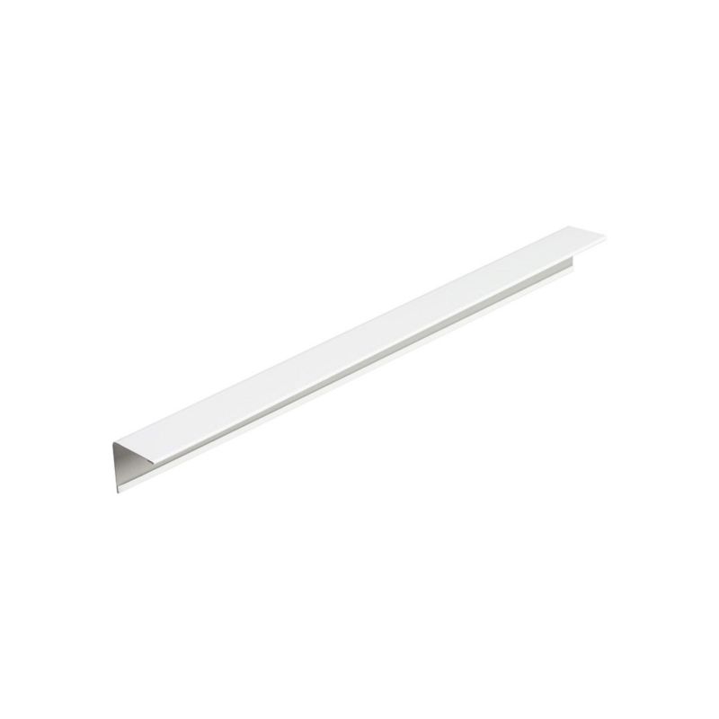 USG DONN 900237 Wall Molding, Galvanized Steel, White White (Pack of 50)