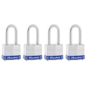 MasterLock 140T Lock, Brass, 2 Pack, Keyed Alike 