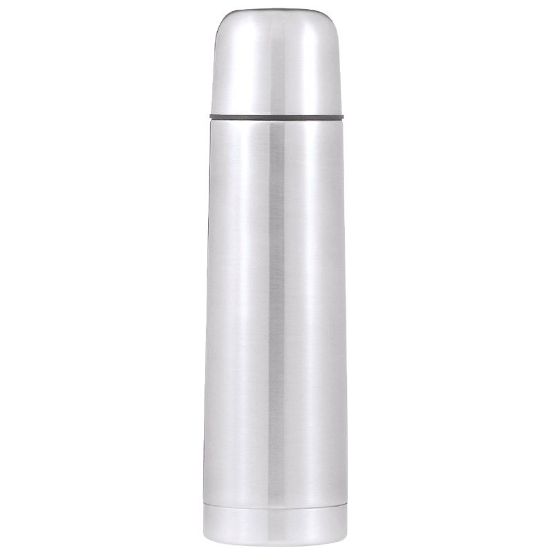 Thermos Thermocafe Insulated Vacuum Bottle 17 Oz, Silver