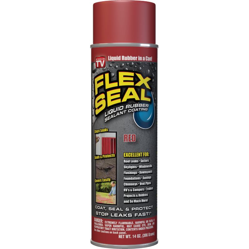 Flex Seal Spray Rubber Sealant 14 Oz., Red
