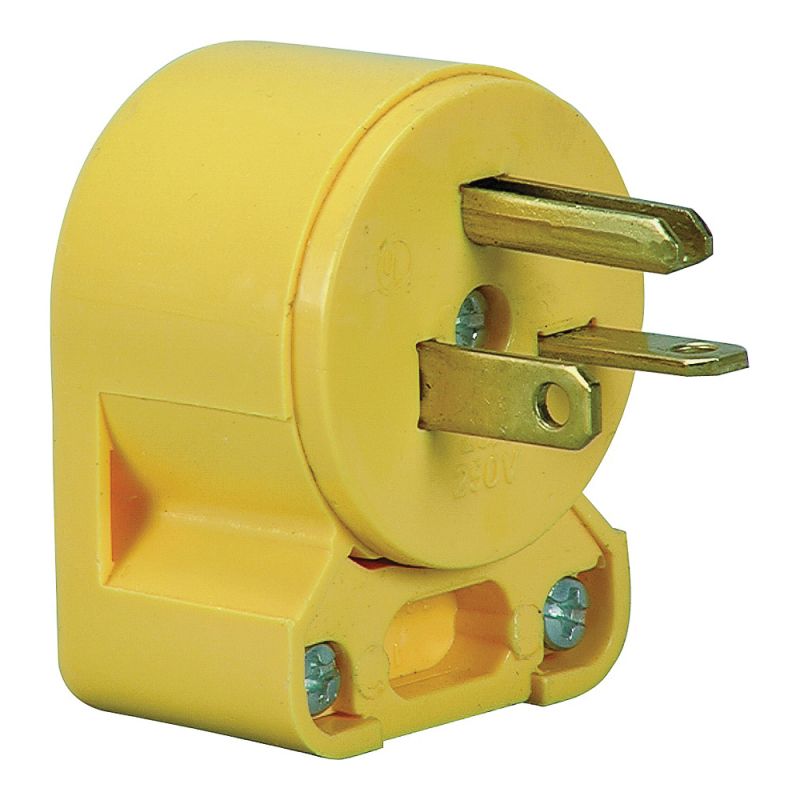 Eaton Wiring Devices 4509AN-BOX Electrical Plug, 2 -Pole, 20 A, 250 V, NEMA: NEMA 6-20, Yellow Yellow