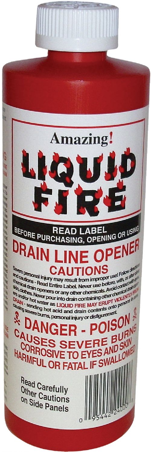 Uitbarsten Immuniteit baseren Buy Liquid Fire Drain Line Opener 16 Oz. (Pack of 24)