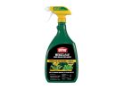 Ortho WeedClear 0205710 RTU Lawn Weed Killer, Liquid, Spray Application, 24 oz Bottle Clear Yellow