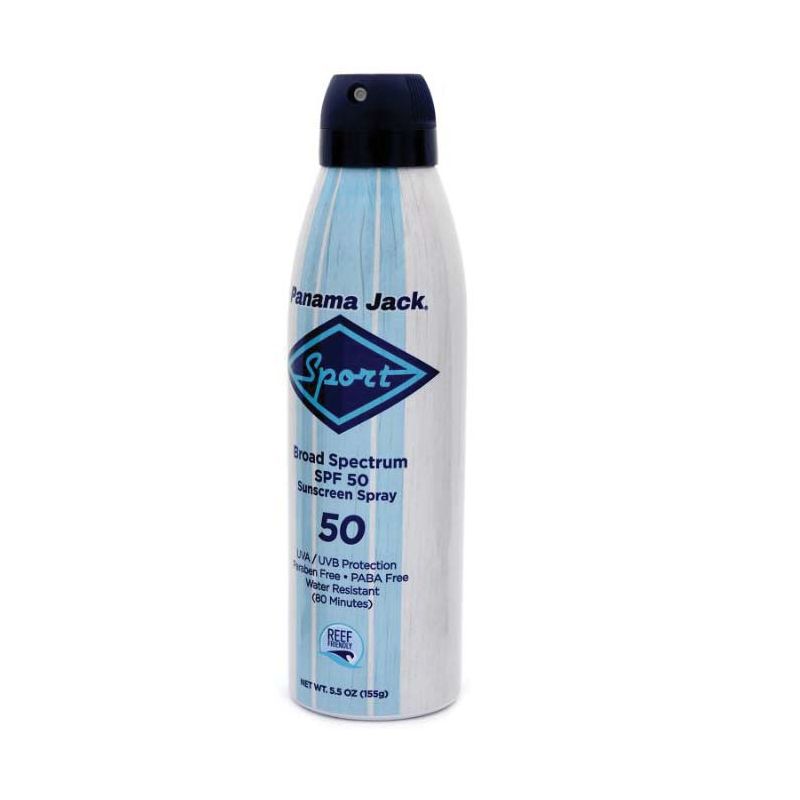 Panama Jack 4250 Continuous Spray Sport Sunscreen, 5.5 oz Bottle (Pack of 12)