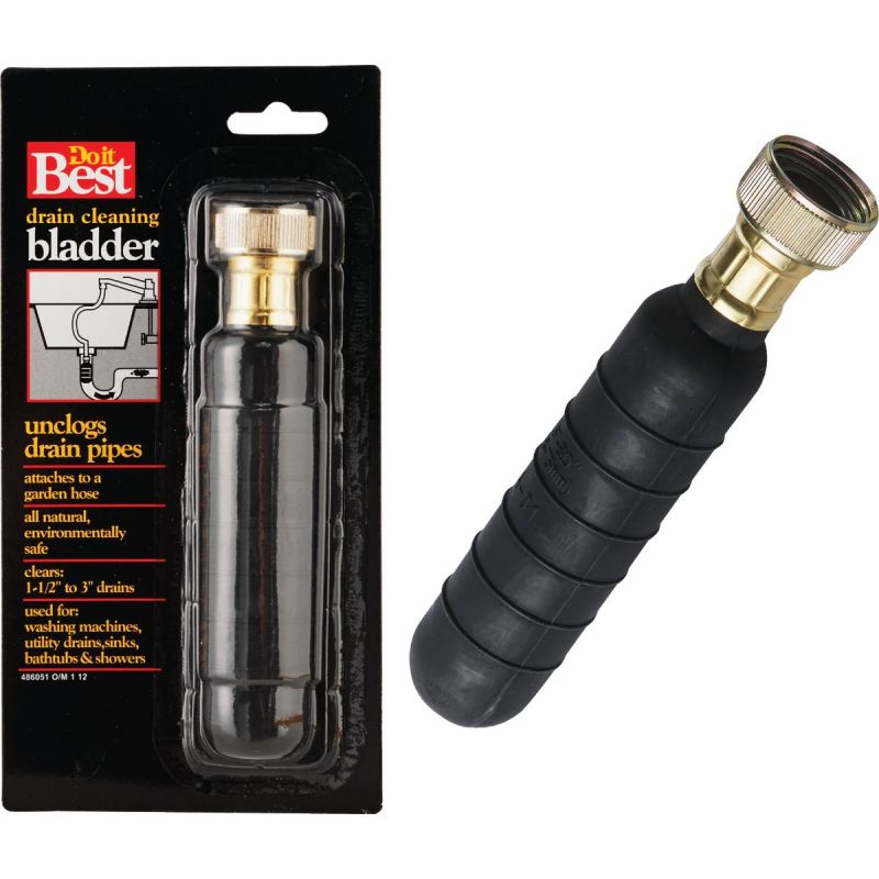 Do it Best Water-Pressure Drain Opener Cleaning Bladder 1-1/2&quot; To 3&quot;