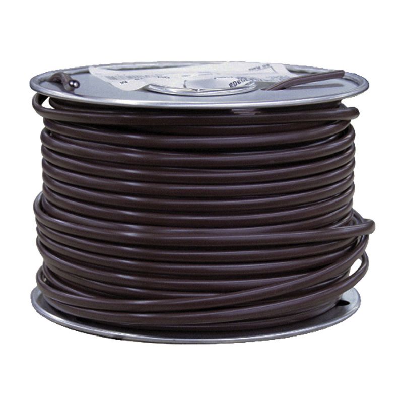 Southwire 55765875 Thermostat Wire, 18 AWG Wire, 2 -Conductor, 75 m L, Copper Conductor, PVC Insulation, 300 V