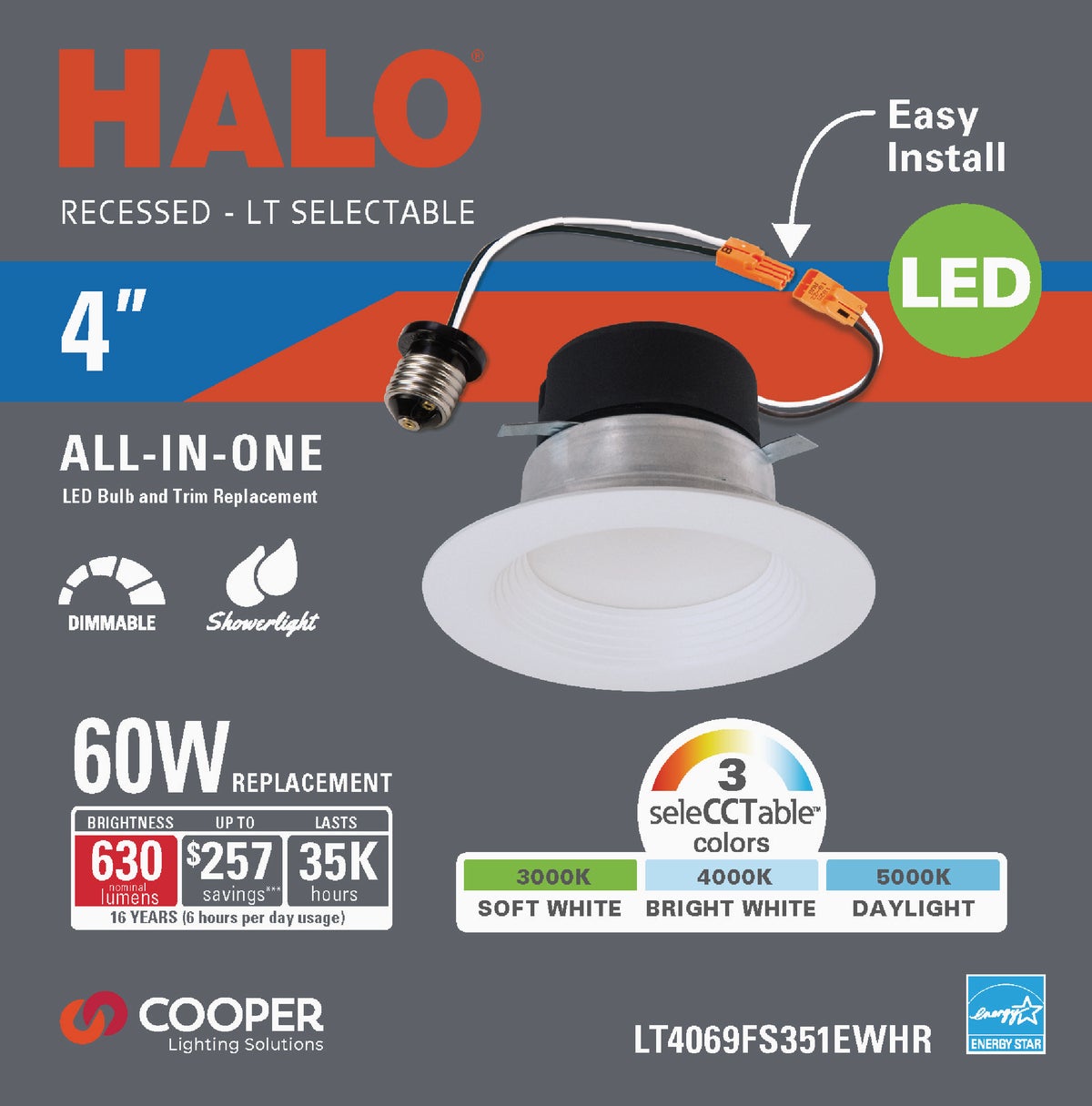 Halo recessed deals lighting 4 inch