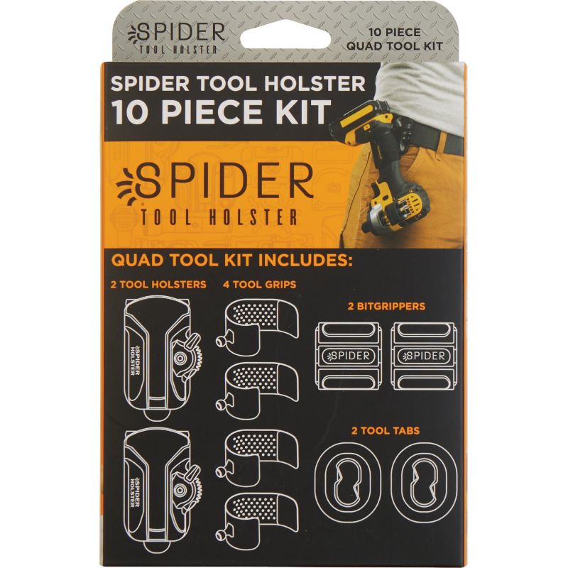 Spider Tool Holster Quad Tool Kit