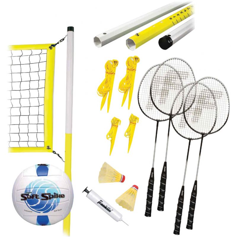 Halex Combination Volleyball And Badminton Set