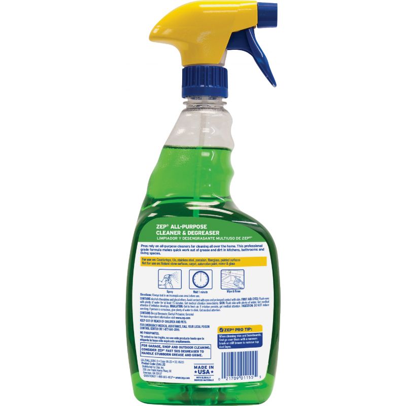 Zep All-Purpose Cleaner &amp; Degreaser 32 Oz.