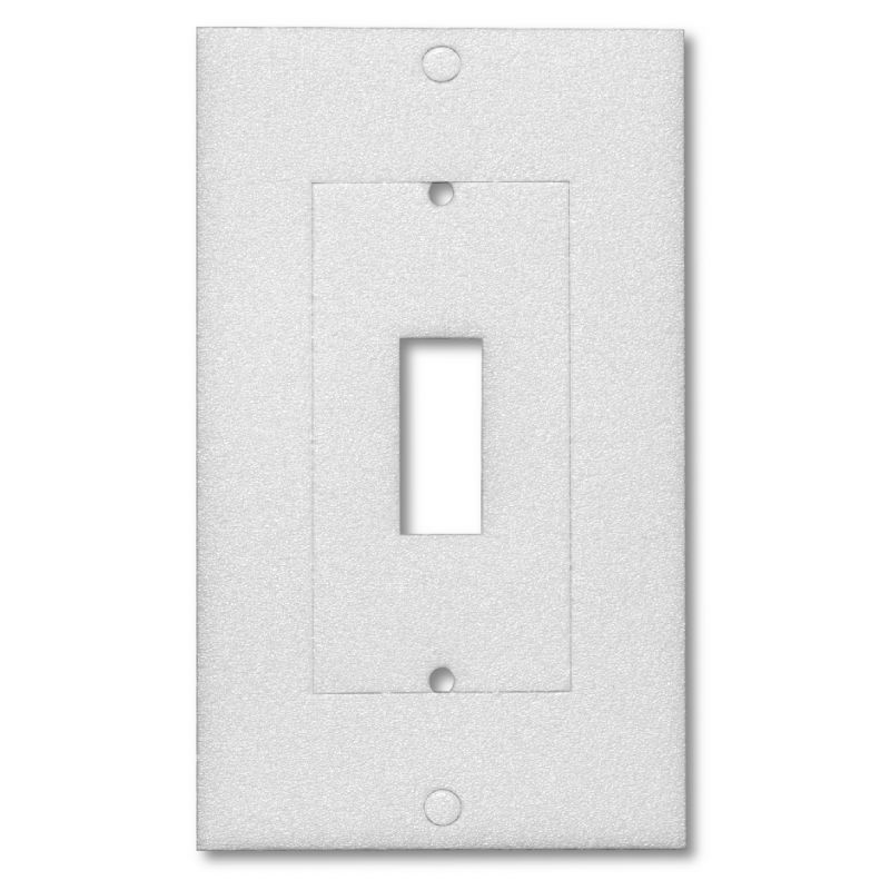 Climaloc CF12109 Outlet and Switch Insulator, 4-1/8 in L, 2-1/2 in W, White White