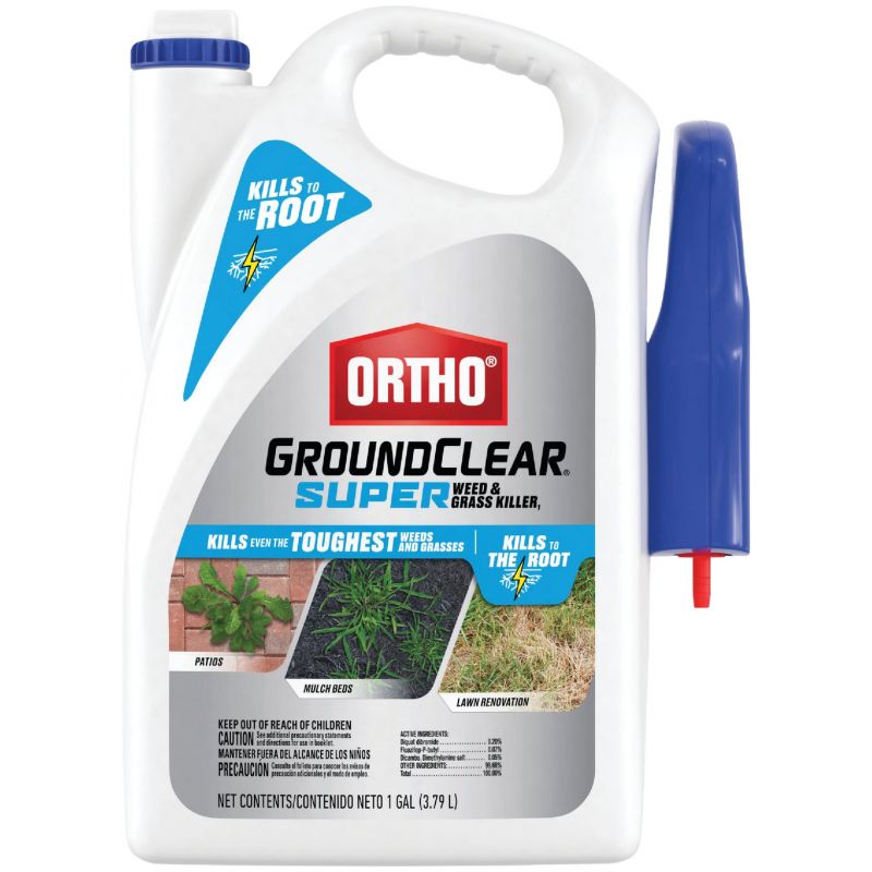 Ortho GroundClear Super Weed &amp; Grass Killer 1 Gal., Trigger Spray