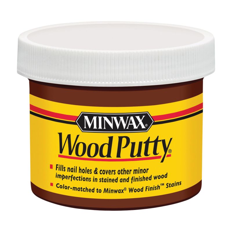 Minwax 13617000 Wood Putty, Liquid, Walnut, 3.75 oz Jar Walnut