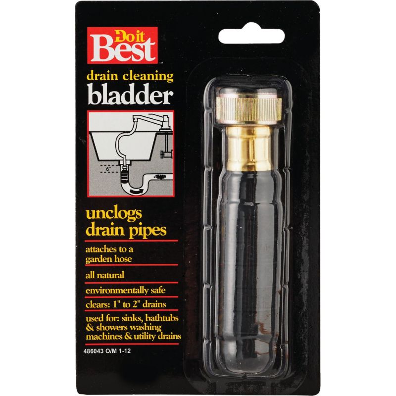 Do it Best Water-Pressure Drain Opener Cleaning Bladder 1&quot; To 2&quot;