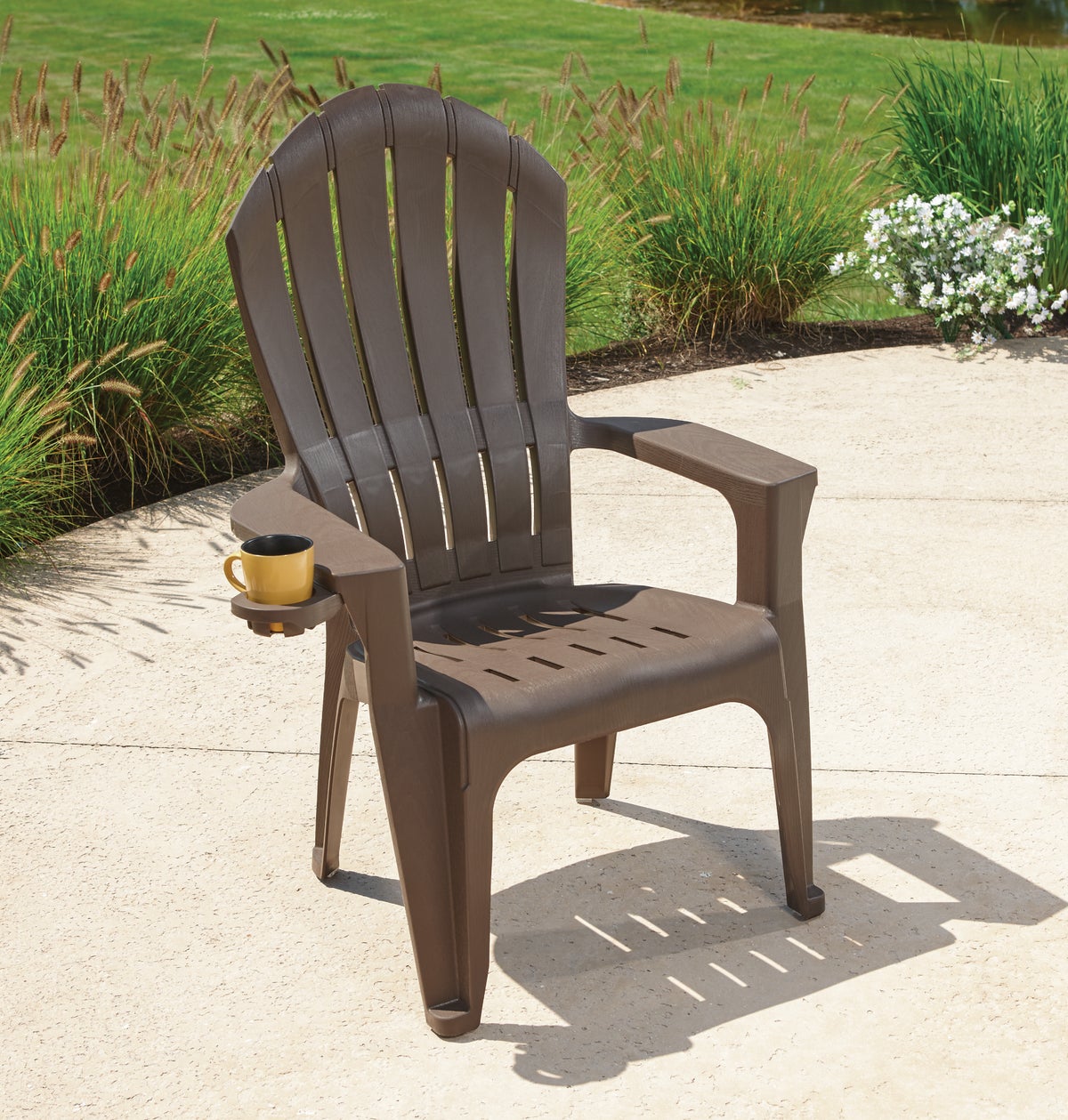 Buy Adams Big Easy Adirondack Chair Earth Brown