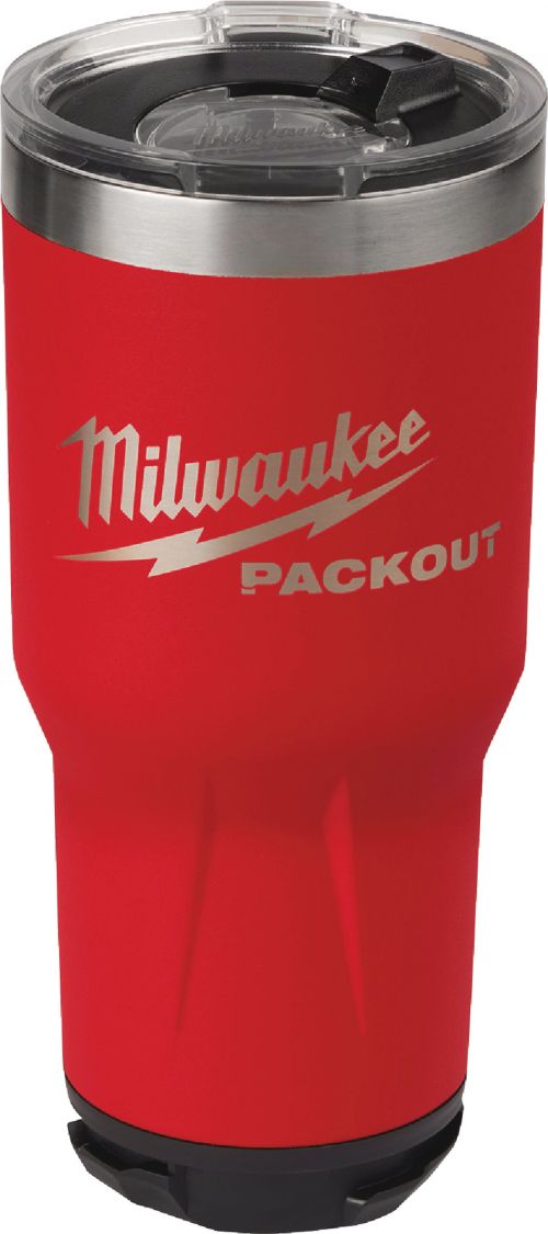 Milwaukee PACKOUT 30 Oz. Red Insulated Tumbler - Hemly Hardware