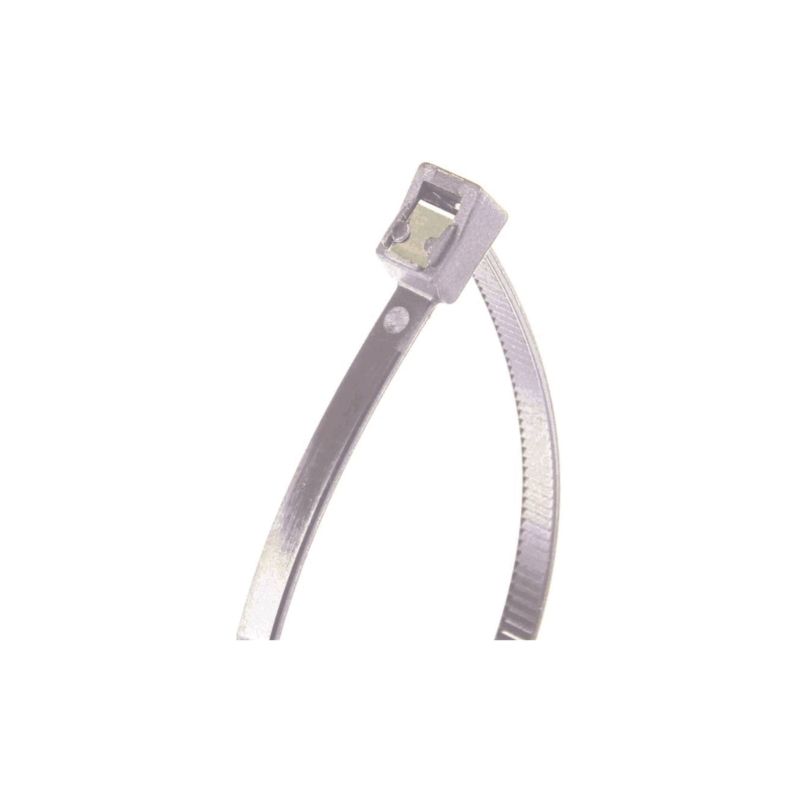 GB 45-311SC Cable Tie, Double-Lock Locking, 6/6 Nylon, Natural Natural