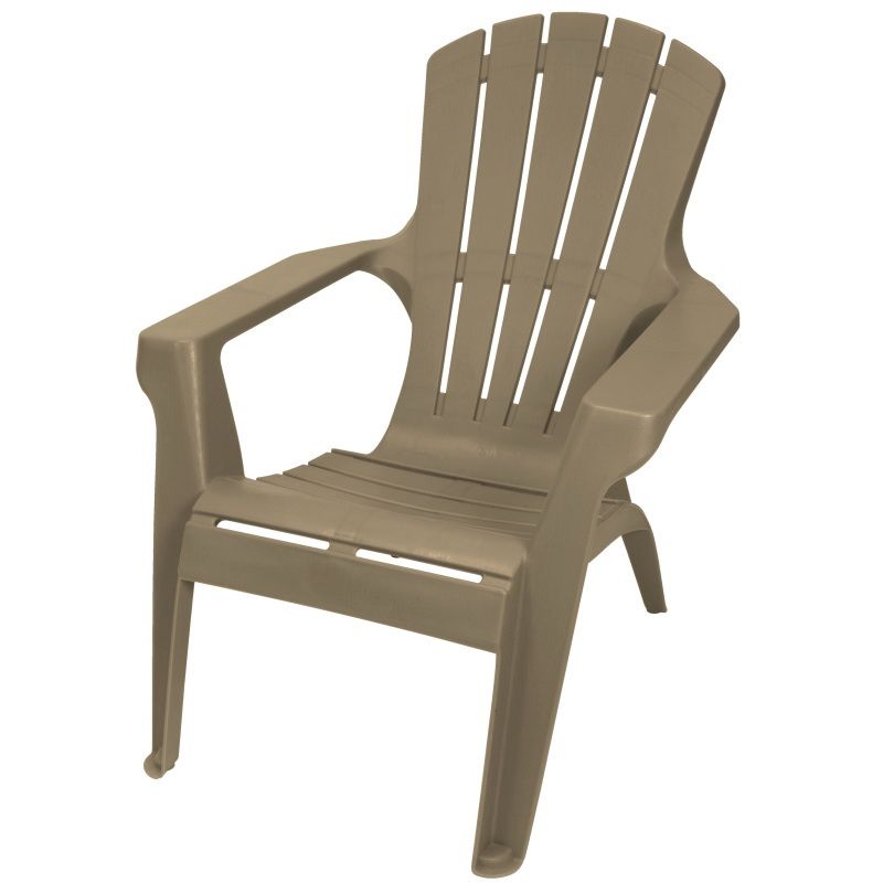 Gracious Living Adirondack II 11663-26ADI Adirondack Chair, 29-3/4 in W, 35-1/4 in D, 33-1/2 in H, Resin Seat