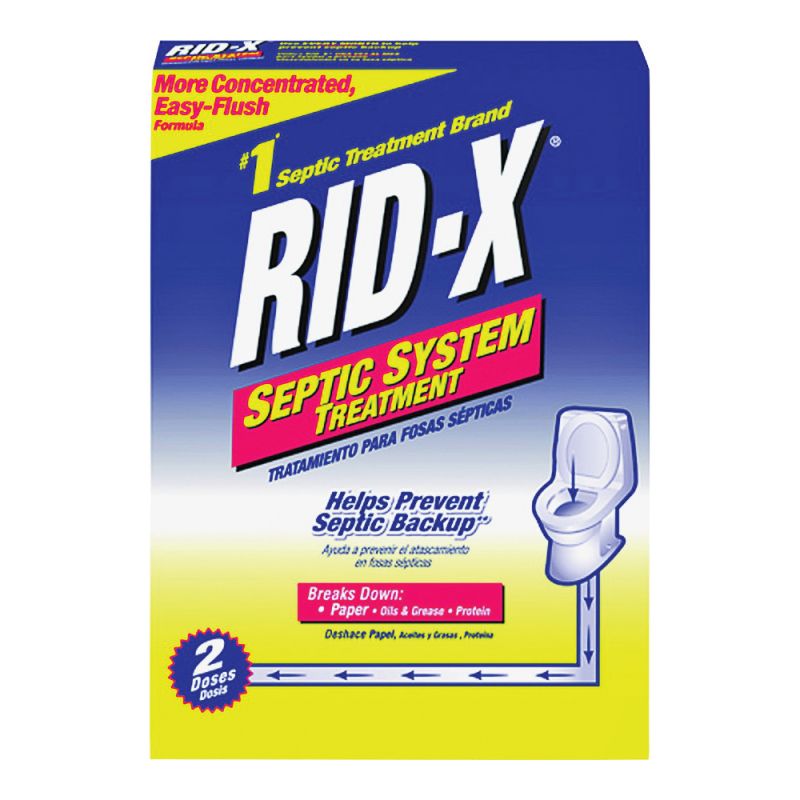 RID-X Septic Tank Treatment System 1-Dose Powder, 9.8 OZ