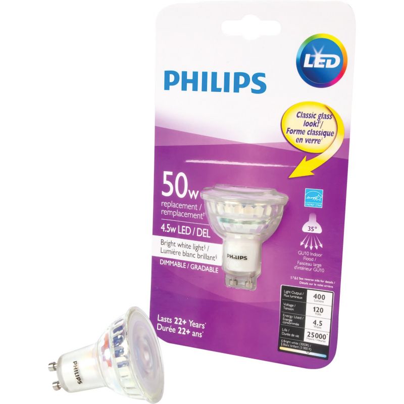 sollys deadlock gå i stå Buy Philips MR16 GU10 LED Spotlight Light Bulb