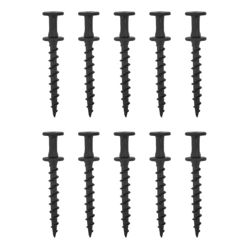 National Hardware Bear Claw N260-124 Hanger, 30 lb in Drywall, 100 lb in Stud, Steel, Black Oxide, 11/32 in Projection