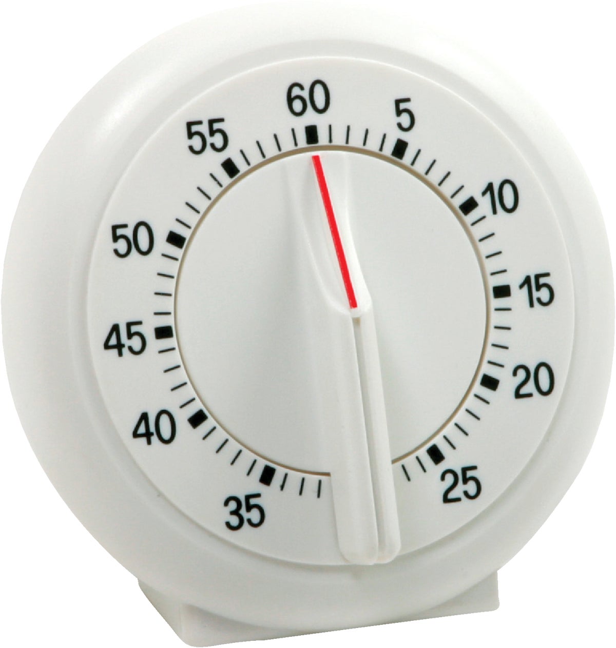 GoodCook 60-Minute Precision Long Ring Kitchen Timer, White