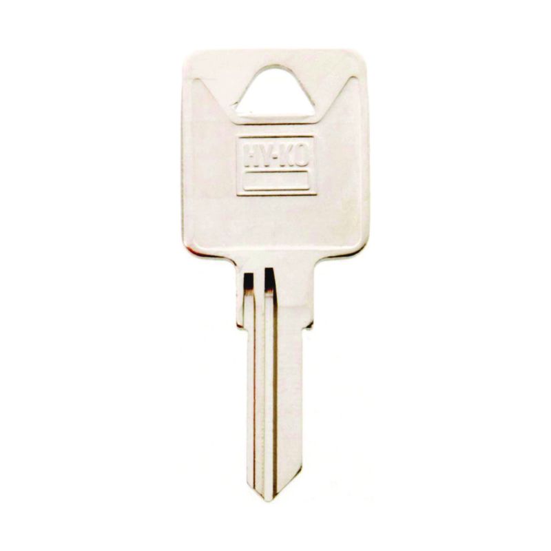 Hy-Ko 11010TM4 Key Blank, Brass, Nickel, For: Trimark Cabinet, House Locks and Padlocks (Pack of 10)