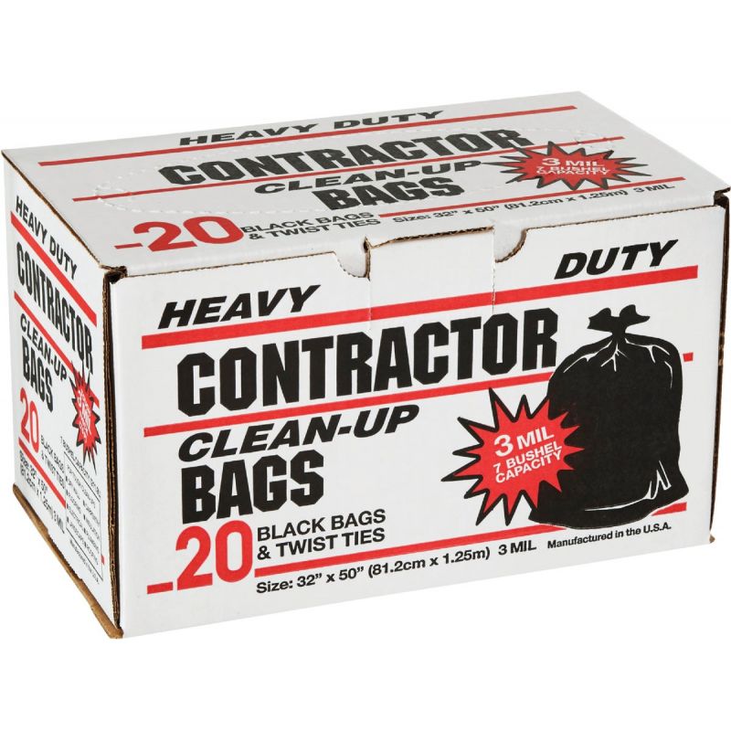 Heavy-Duty Contractor Trash Bags