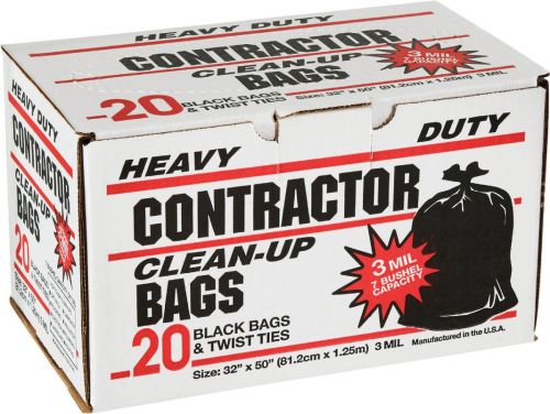 Primrose Plastics Contractor Bags 20pk