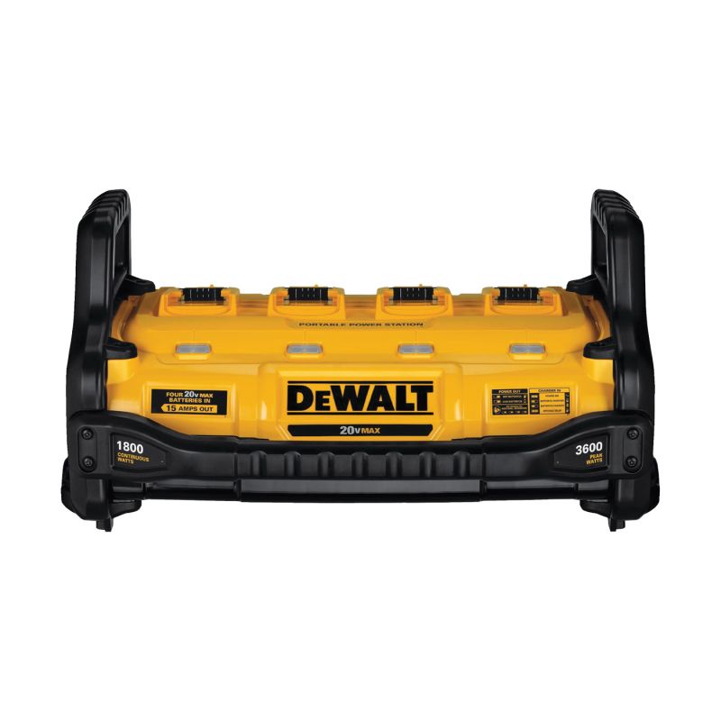 DeWALT DCB1800B Power Station and Simultaneous Battery Charge, 120 V Input, 4 Ah, 2 hr Charge, Battery Included: No
